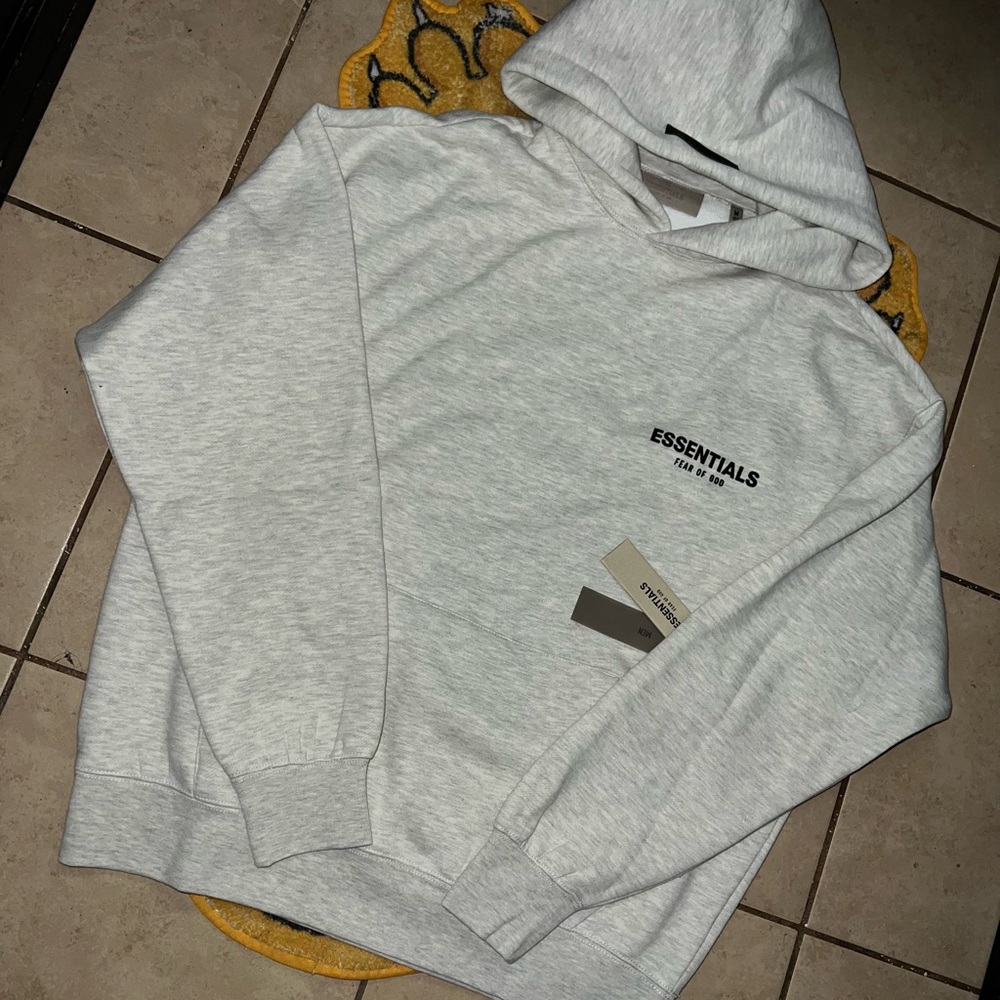 Essentials Light oat Hoodie for Men
